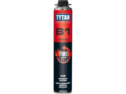 Пена монтажная TYTAN Professional Fire Stop B1 огнестойкая 750 мл