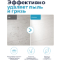 Швабра для пола PERFECTO LINEA Румба с насадкой из микрофибры синяя (43-391011) - Фото 7