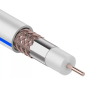 Кабель коаксиальный PROCONNECT RG-6U CCS/Al/Al 48 % 75 Ом 100 м белый (01-2205)