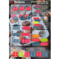 Форма для выпечки силиконовая ромашка 23,5х5 см PERFECTO LINEA Bluestone голубая (20-001128) - Фото 3