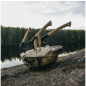 Топор универсальный 0,7 кг FISKARS Norden N7 (1051142) - Фото 21