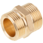 Ниппель латунный наружная-наружная под евроконус 3/4"x3/4" AV ENGINEERING (AVE309001)