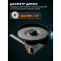Пневмошлифмашина угловая ECO AAG12-125 - Фото 3