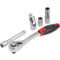 Набор инструментов 1/4", 1/2" 6 граней 94 предмета PRO STARTUL Stuttgart (PRO-094S) - Фото 9
