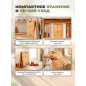 Доска разделочная с точилкой для ножей PERFECTO LINEA Bamboo 39,5х30х1,5 см (35-395301) - Фото 5