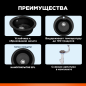 Мойка из искусственного камня AV ENGINEERING Gold черный (AV510000GBKA) - Фото 2