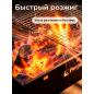 Мангал-барбекю PERFECTO LINEA 35х27х20 см (47-135272) - Фото 5