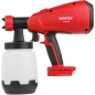 Краскораспылитель аккумуляторный WORTEX CPS 1810 XLT SOLO (0333262) - Фото 11
