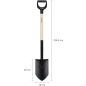 Лопата штыковая FISKARS Solid (1066721) - Фото 8