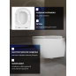 Унитаз подвесной AV ENGINEERING Comfort X1 (AVWHR203X1) - Фото 3