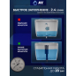 Сливная арматура для унитаза AV ENGINEERING (AVE129700BL) - Фото 9