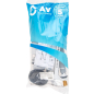 Сливная арматура для унитаза AV ENGINEERING (AVE129700BL) - Фото 12
