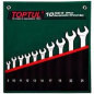 Набор ключей комбинированных 8-24 мм 10 предметов TOPTUL Pro-Line (GRAW1001)
