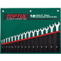 Набор ключей комбинированных 6-24 мм 16 предметов TOPTUL Pro-Line (GRAW1601)