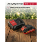 Пила цепная аккумуляторная WORTEX LX CEC 2518-1 XLT SET (1329493) - Фото 10
