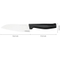 Нож поварской средний FISKARS Hard Edge 14 см (1051749) - Фото 3