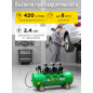 Компрессор безмасляный ECO AE-100-OF1 (EC2610-1) - Фото 4