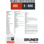 Мешок для пылесоса BRUNER для Philips, Electrolux, Aeg  тип S-BAG 5 штук (MPVC-00003) - Фото 6