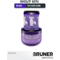 HEPA-фильтр для пылесоса Dyson V12, SV20, SV30 BRUNER (MPVC-3313) - Фото 2