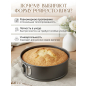 Форма для выпечки металлическая круглая разъемная PERFECTO LINEA Starcook 18 см (16-247011) - Фото 4