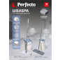 Швабра с отжимным ведром PERFECTO LINEA Scratch mop бежевая (43-012024) - Фото 14