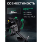 Шнек для мотобура 100х800 мм почвенный двухзаходный ECO ED-102 - Фото 4