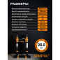 Лестница телескопическая алюминиевая двухсекционная 820 см 28,8 кг STARTUL Black Line (ST9932-082) - Фото 6