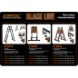 Лестница-трансформер алюминиевая 580 см STARTUL Black Line (ST9930-05) - Фото 14