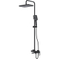 Душевая стойка ECONOCE серия 810 черный (EC0812BL) - Фото 14