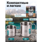 Набор кружек походных 250/350 мл ARIZONE 2 предмета (42-250350) - Фото 3