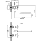 Смеситель для ванны AV ENGINEERING (AVROL7-D21) - Фото 8