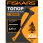 Топор универсальный 1,6 кг FISKARS X24 M (1069104) - Фото 3