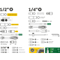 Набор инструментов 1/4", 1/2" 6 граней PRO STARTUL Dakar 110 предметов (PRO-110DK) - Фото 24