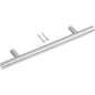 Ручка мебельная рейлинг STARFIX 12-128/200 хром (SMF-74636)