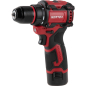 Дрель-шуруповерт аккумуляторная WORTEX BD 1213-1 Dli (2329019) - Фото 2