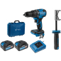 Дрель-шуруповерт аккумуляторная ударная BULL SR 1806 R-series XLTpro (2329059) - Фото 4