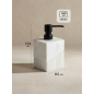 Дозатор для жидкого мыла PERFECTO LINEA Element Marble белый (35-618701) - Фото 6