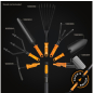 Рукоятка универсальная 290 мм FISKARS OneClick S (1080548) - Фото 6