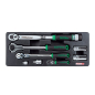 Набор инструментов 1/4", 3/8", 1/2" 8 предметов TOPTUL (GCAT0803)