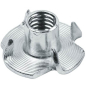 Гайка врезная М6/9 цинк DIN 1624 STARFIX 500 штук (SMC3-92540-500)