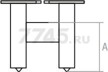 Фиксатор арматуры Стульчик-15 STARFIX 100 штук (SMD4-10363-100) - Фото 2