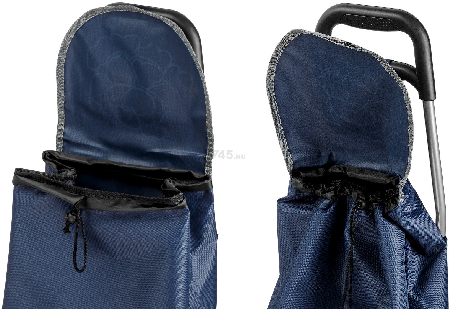 Сумка-тележка хозяйственная PERFECTO LINEA 20 кг (42-661010) - Фото 11