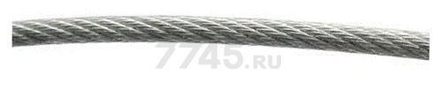 Трос стальной М6 DIN 3055 STARFIX 100 м (SMP-53676-100)