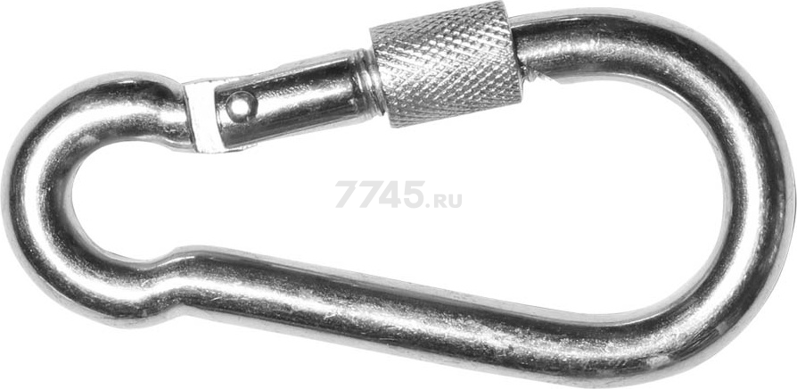 Карабин с фиксатором М8 DIN 5299 D STARFIX 2 штуки (SMM2-53196-2)