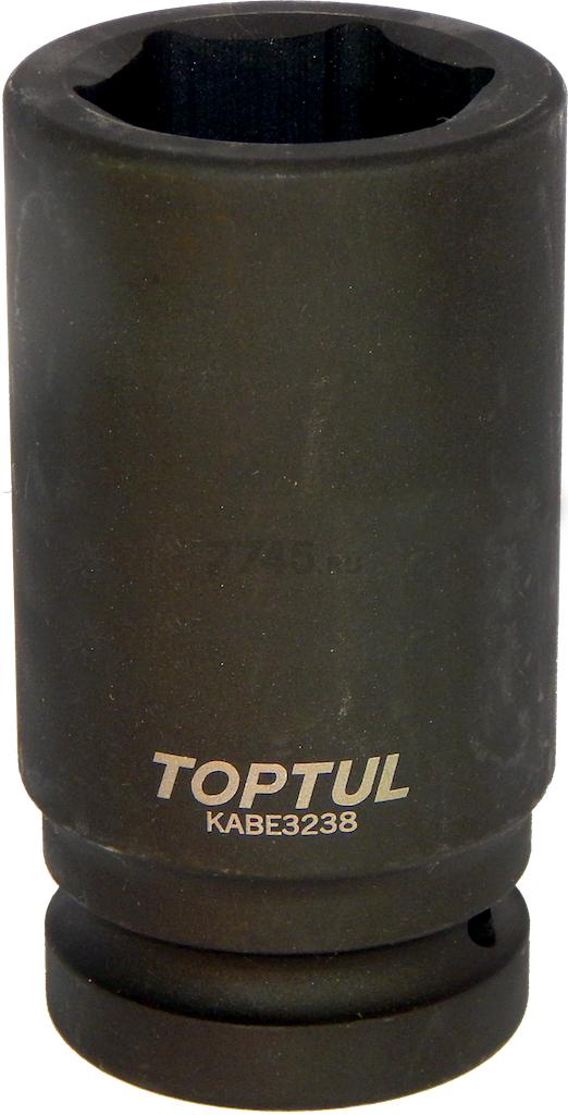 Головка ударная 1" 38 мм 6 граней глубокая TOPTUL (KABE3238)