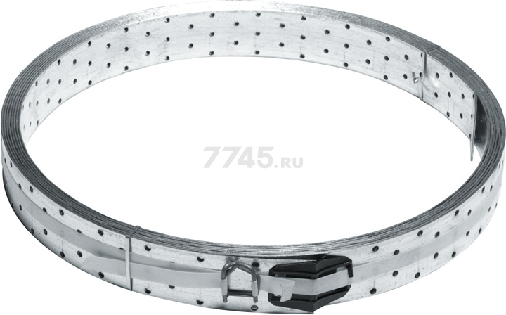 Лента монтажная перфорированная 50 мм LM белый цинк STARFIX бухта 10 м (SMP-54259-10)