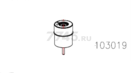Корпус нижний для насоса ECO DP-752 (100319)