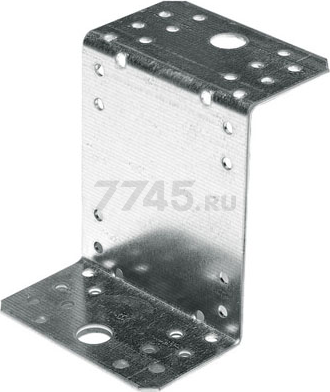 Уголок крепежный Z-образный 70х35x55 мм KUZ белый цинк STARFIX (SMP-16578-1)