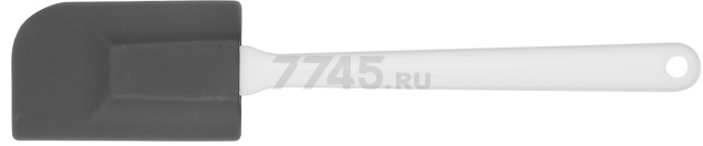 Лопатка силиконовая PERFECTO LINEA 24,5 х 5 см серая (21-007717)