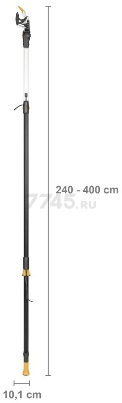 Сучкорез телескопический FISKARS UPX86 PowerGear (1023624) - Фото 8